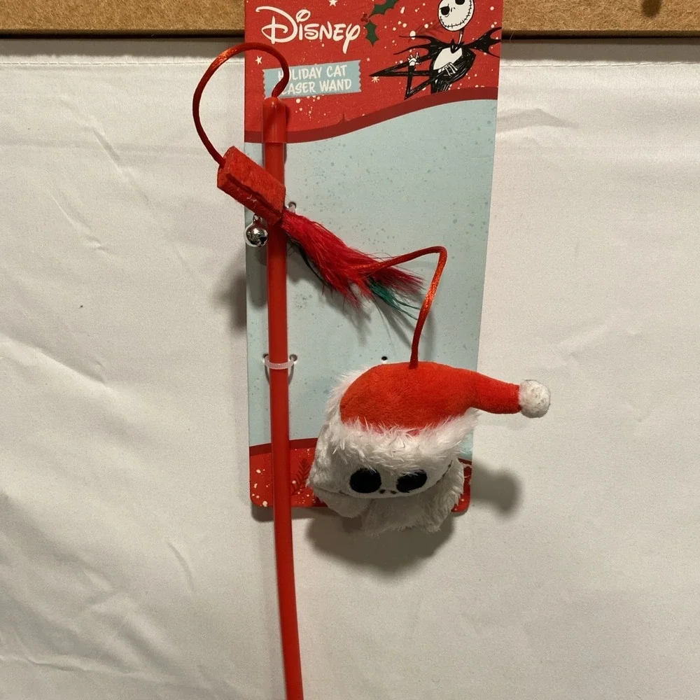 Disney The Nightmare Before Christmas Holiday Cat Toy Jack Skellington‎ New